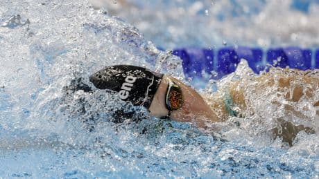 Milou van Wijk komt niet verder dan vijfde plaats op 50 meter vrije slag tijdens WK zwemmen
