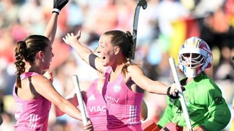 Hockey-Europameisterschaft: Perfekter EM-Einstand für Deutschlands Hockey-Damen