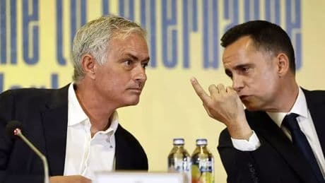 Jose Mourinho'dan Mario Branco'ya veda mesajı