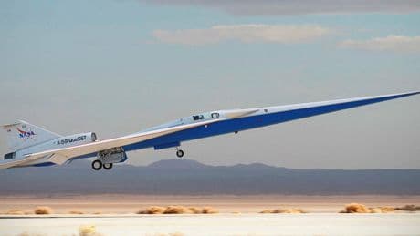 Voici le X-59, l'incroyable avion de la Nasa qui veut faire taire le mur du son