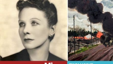 'My gran was the first artist into Bergen-Belsen - she painted the bodies so we will never forget'