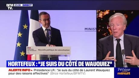 Brice Hortefeux invité de BFMTV - 05/05
