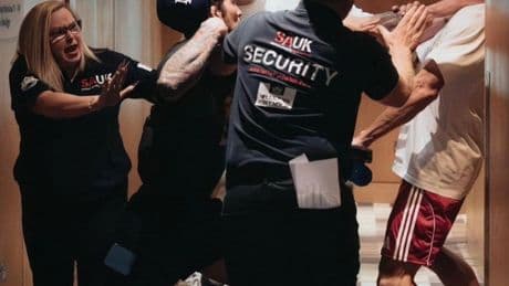 Luke Rockhold left with horror gash in backstage brawl with rival Dillon Danis just hours before Misfits 22