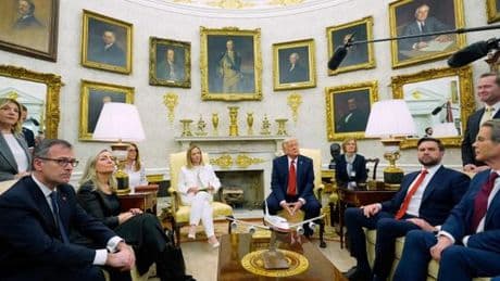 Donald Trump se dit sûr « à 100 % » qu’un accord sur les droits de douane sera trouvé avec l’Union européenne