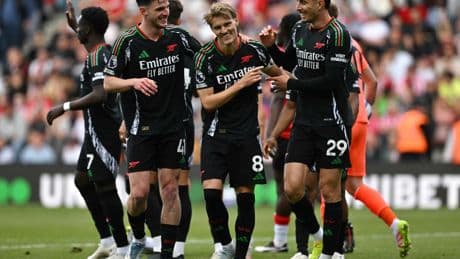 Southampton 1 Arsenal 2: Gunners break 101-year-old Premier League record but get stark reminder of huge job this summer