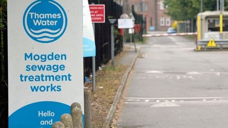 Britain's biggest water firm hit with record fine over sewage and dividends