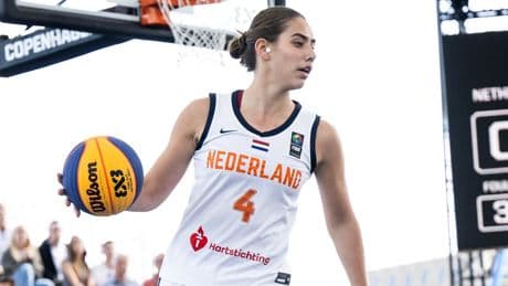 Nederlandse 3x3-basketbalsters halvefinalist na soepele zege op Hongarije