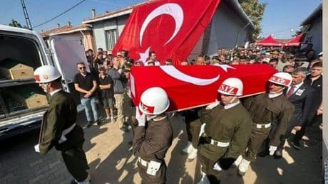 Şehit Üsteğmen Tuğrul Özsu, son yolculuğuna uğurlandı
