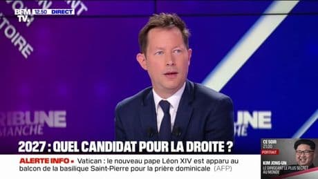 Présidentielle 2027 : "(Il faut) reconstruire une famille politique qui soit claire dans ses convictions", déclare François-Xavier Bellamy (LR)