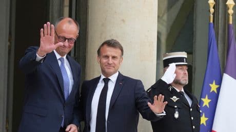 Macron bei Merz in Berlin - Differenzen bei Schulden, Kernenergie und Rüstung