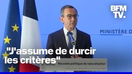 Naturalisation: Bruno Retailleau souhaite imposer un test obligatoire sur l'Histoire de France