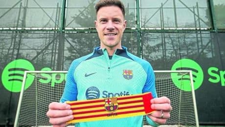 La capitanía de Ter Stegen, todo un lío