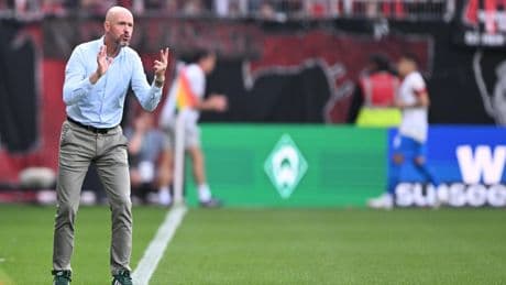 Bundelsiga : Erik ten Hag très amer après son éviction du banc de Leverkusen