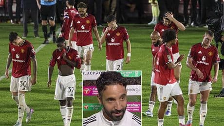 Ruben Amorim aims dig at his Man United flops after dismal Grimsby defeat - as he says sorry to fans and admits 'something has to change'
