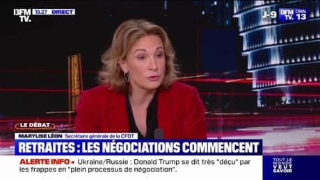 Retraites: "La réforme est profondément injuste", affirme Marylise Léon, secrétaire générale de la CFDT