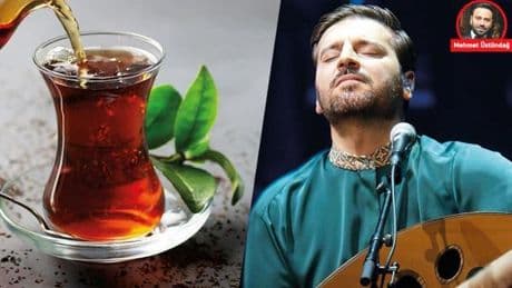Kulisine sadece çay istedi!
