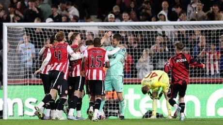 Brentford 1-1 Aston Villa (4-2 pens): Bees reach Carabao Cup fourth round after win on penalties