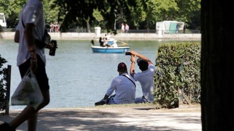 Almeida vaciará el estanque del Parque de El Retiro
