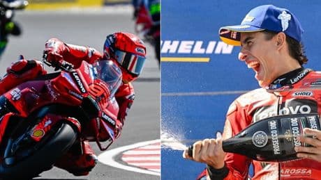 MotoGp, Marc Marquez trionfa nel Gp d'Ungheria davanti ad Acosta e Bezzecchi. Bagnaia nono
