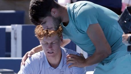 Kein Duell mit Zverev: Geschwächter Sinner nicht im Mixed-Doppel der US Open
