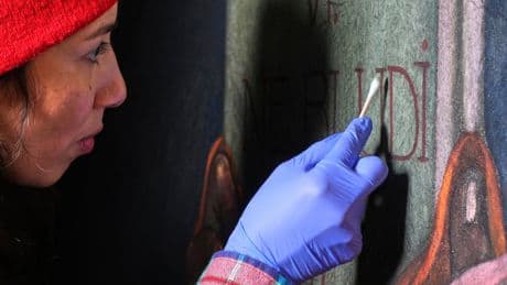 What it takes to clean industrial soot and grime from a Pittsburgh church's murals