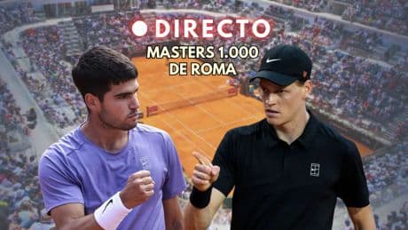 Carlos Alcaraz - Jannik Sinner, en directo: última hora y resultado de la final del Masters 1.000 de Roma