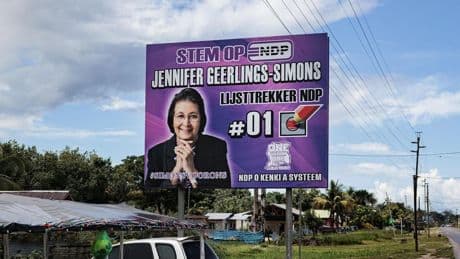 NDP zet politieke schaakzet in Surinaamse verkiezingen: principe-coalitie zonder VHP in de maak