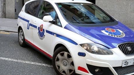 Herido un ciclista tras ser arrollado por una furgoneta en Berriz