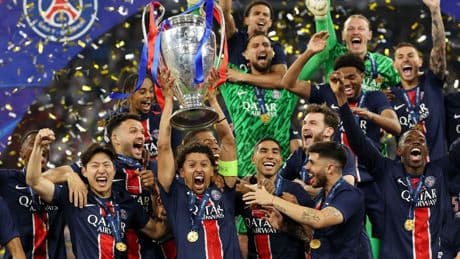 Oogstrelend Paris Saint-Germain overklast Inter en pakt voor het eerst Champions League