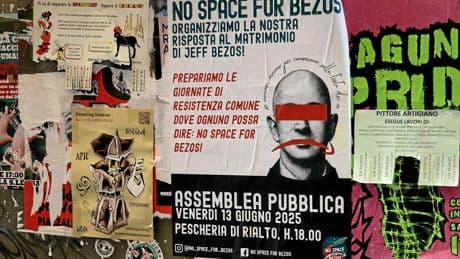 Le mariage de Jeff Bezos sème la zizanie à Venise