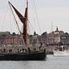 Migrant boat crossing English Channel forces Dunkirk flotilla of 'Little Ships' to divert as they commemorated legendary WWII evacuation