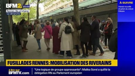 Fusillade à Rennes: un rassemblement pour "la paix" dans la ville, traumatisée par les violences