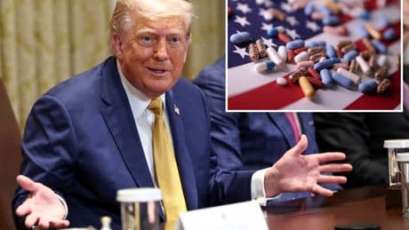 Trump threatens 200% tariffs on pharmaceuticals — but may wait ‘year and a half’ to impose them