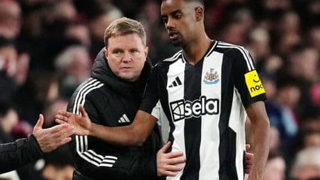 Eddie Howe says relationship with Alexander Isak changed once he went on strike