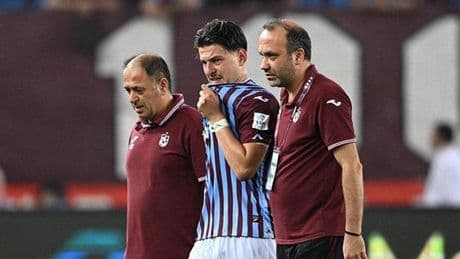Trabzonspor'dan sakatlık açıklaması!