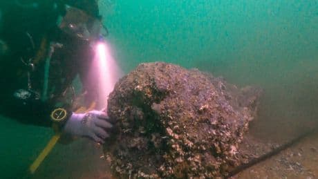 Treasures of British warship sunk in 1703 storm finally revealed three centuries on