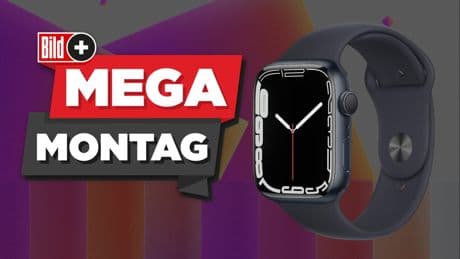 MEGA MONTAG bei BILDplus - Apple Watch S7 beim MEGA MONTAG gewinnen!