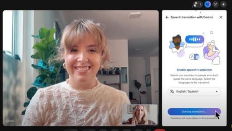 Google Meet va permettre la traduction en direct