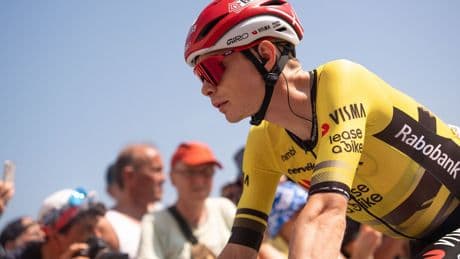Radsport: Trotz Sturz: Vingegaard gewinnt zweite Vuelta-Etappe