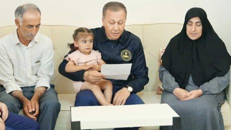 Bakan Yerlikaya’dan şehit ailesine ziyaret