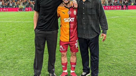 Dünyaca ünlü iki isim Mertens için Rams Park'taydı!