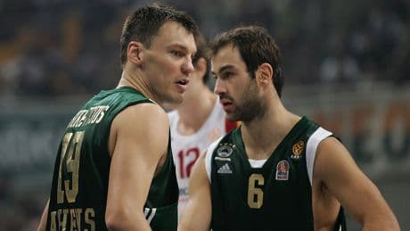 Jasikevicius y Spanoulis, de ganar juntos la Euroliga como jugadores a perseguir la historia como entrenadores