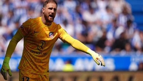 Simeone felicita a Oblak por su sexto Zamora y apunta a cuál ha sido el gran cambio del esloveno