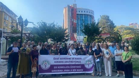 Şengal katliamının 11. yılında Kocaeli'de açıklama: Soykırım ve insanlık suçluları yargılanmıyor,
