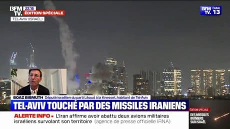 Conflit Israël-Iran: "La riposte de la riposte ne sera pas moins terrible", assure Boaz Bismuth, député israélien du parti Likoud à la Knesset