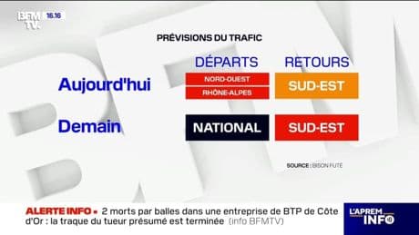 Vacances: ce samedi 2 août, Bison Futé a classé la journée en noire dans le sens des départs