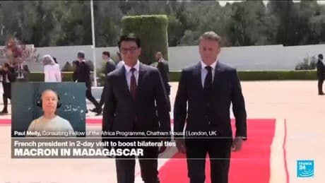 French President Macron in 2-day visit to Madagascar to boost bilateral ties