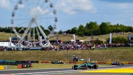 Parrilla de salida del Gran Premio de Hungría, con Alonso 5º y Sainz, 13º