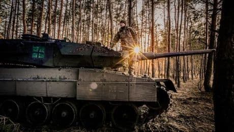 Wie die Ukraine den deutschen Leopard-2-Panzer nachbessert