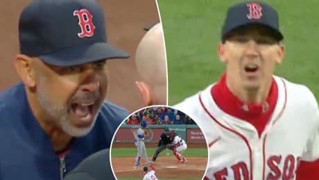 Walker Buehler, Alex Cora ejected after fiery argument over blown call against Mets